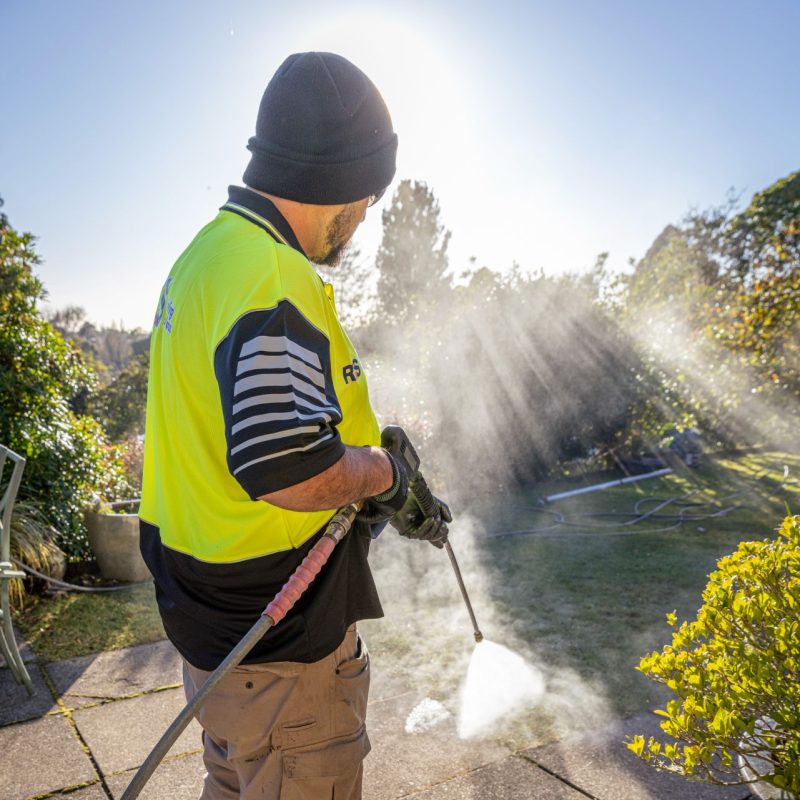 water blasting